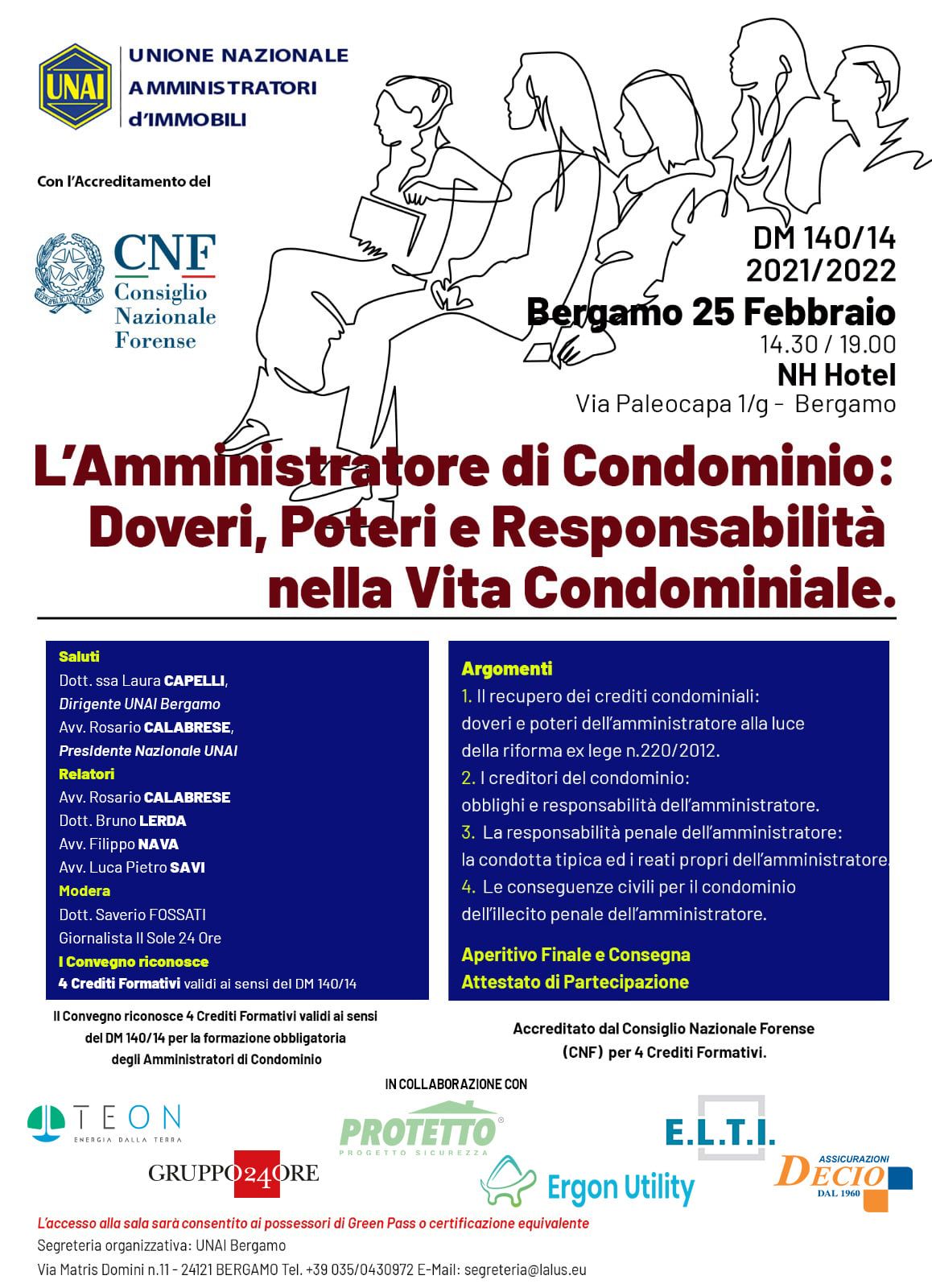Locandina amministratori di condominio
