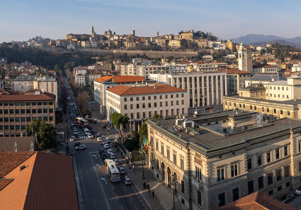 Vista di Bergamo